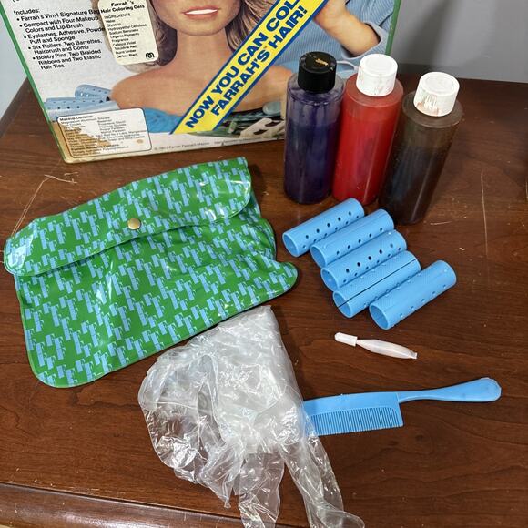 Farrah's Glamour Center 1977 Mego "Beauty Head" Vintage Farrah Fawcett AS SHOWN - Picture 13 of 13